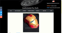 Desktop Screenshot of andromedaprotech.com